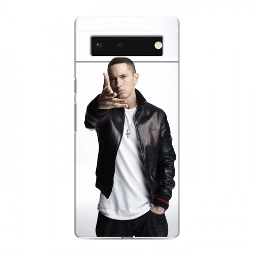 Дизайнерский силиконовый чехол для Google Pixel 6 Eminem