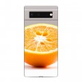 Дизайнерский силиконовый чехол для Google Pixel 6 Апельсины