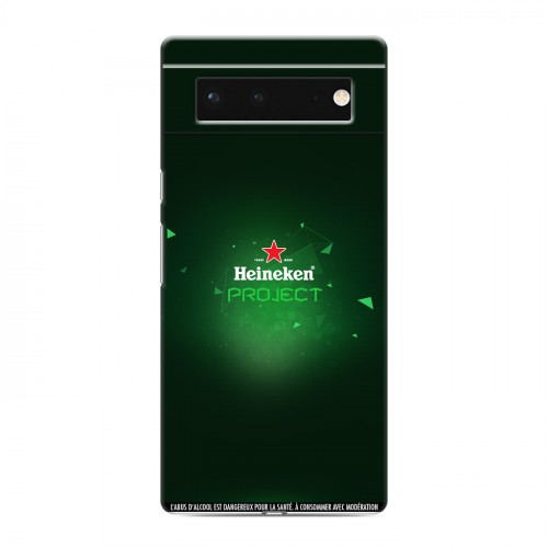 Дизайнерский пластиковый чехол для Google Pixel 6 Heineken