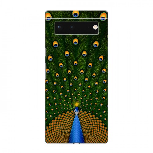 Дизайнерский силиконовый чехол для Google Pixel 6 Павлины