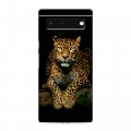 Дизайнерский силиконовый чехол для Google Pixel 6 Леопард