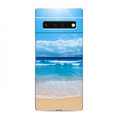 Дизайнерский силиконовый чехол для Google Pixel 6 Pro пляж