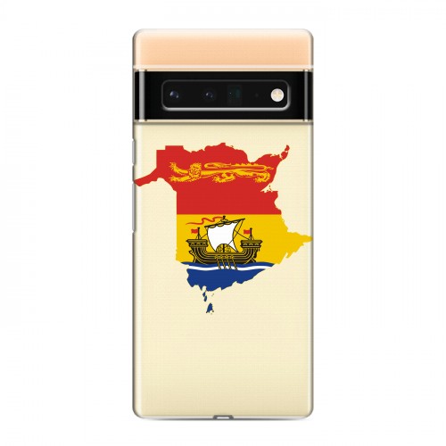 Полупрозрачный дизайнерский силиконовый чехол для Google Pixel 6 Pro флаг Испании