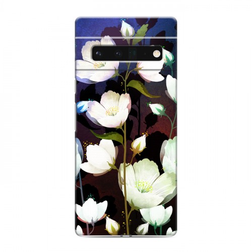 Дизайнерский силиконовый чехол для Google Pixel 6 Pro Органические цветы