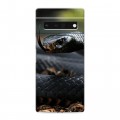 Дизайнерский силиконовый с усиленными углами чехол для Google Pixel 6 Pro Змеи