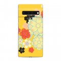 Дизайнерский силиконовый чехол для Google Pixel 6 Pro Цветы кимоно