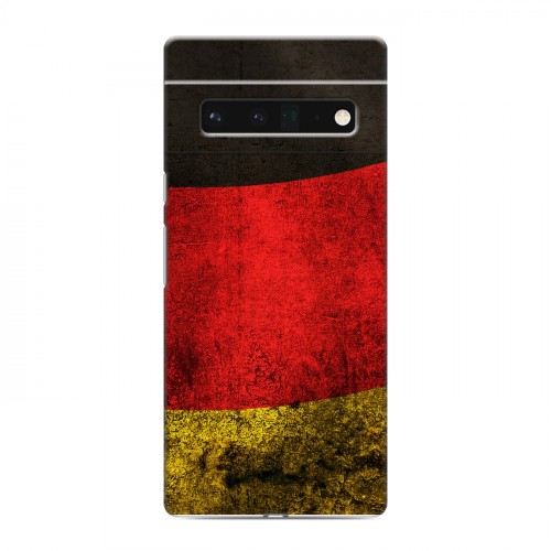 Дизайнерский силиконовый чехол для Google Pixel 6 Pro Флаг Германии