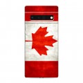 Дизайнерский силиконовый чехол для Google Pixel 6 Pro Флаг Канады