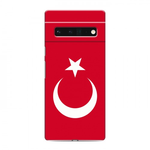 Дизайнерский силиконовый чехол для Google Pixel 6 Pro Флаг Турции