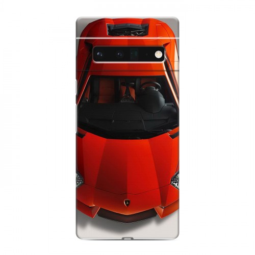 Дизайнерский силиконовый чехол для Google Pixel 6 Pro Lamborghini