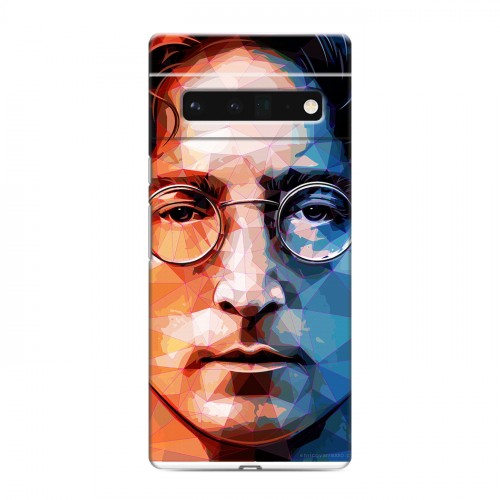 Дизайнерский силиконовый чехол для Google Pixel 6 Pro Джон Леннон