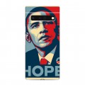 Дизайнерский силиконовый чехол для Google Pixel 6 Pro Барак Обама