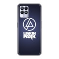 Дизайнерский силиконовый с усиленными углами чехол для Realme 8i Linkin Park