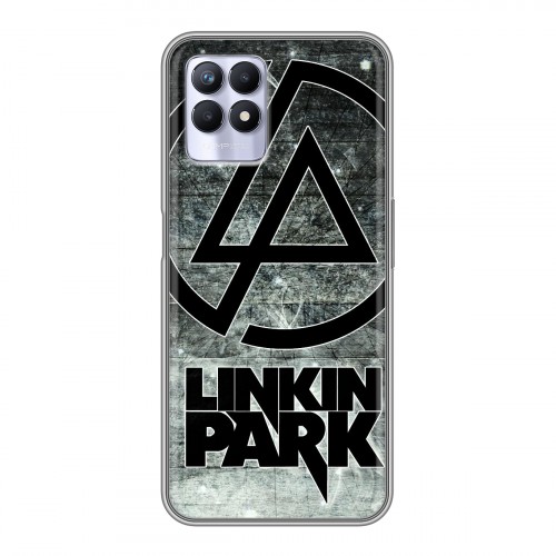 Дизайнерский силиконовый чехол для Realme 8i Linkin Park