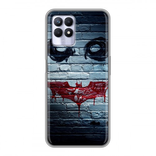 Дизайнерский силиконовый чехол для Realme 8i Бэтмен 