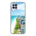 Дизайнерский силиконовый чехол для Realme 8i пляж