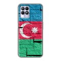 Дизайнерский силиконовый чехол для Realme 8i Флаг Азербайджана