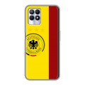 Дизайнерский силиконовый чехол для Realme 8i Флаг Германии