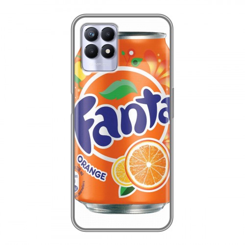 Дизайнерский пластиковый чехол для Realme 8i Fanta