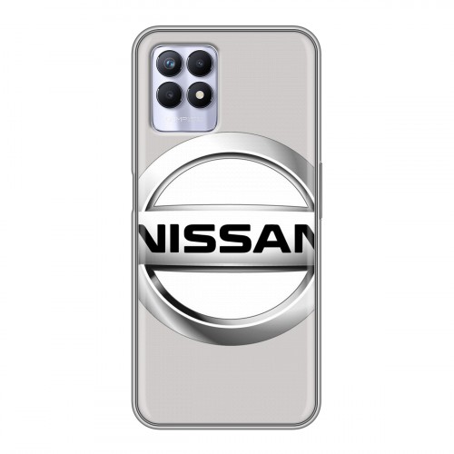 Дизайнерский силиконовый чехол для Realme 8i Nissan