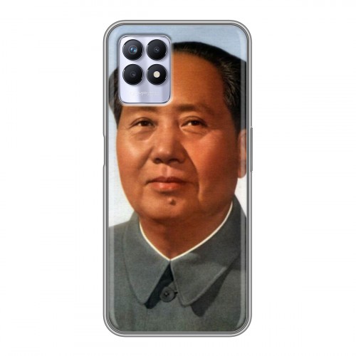 Дизайнерский силиконовый чехол для Realme 8i Мао
