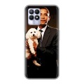 Дизайнерский силиконовый чехол для Realme 8i Барак Обама