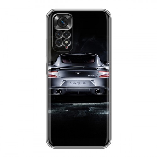 Дизайнерский силиконовый чехол для Xiaomi Redmi Note 11 Aston Martin