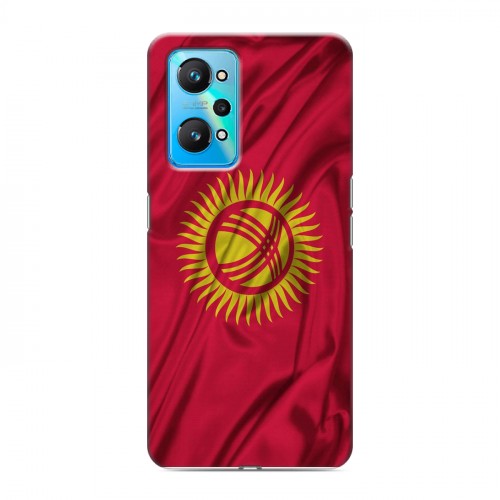 Дизайнерский силиконовый чехол для Realme GT Neo 2 Флаг Киргизии