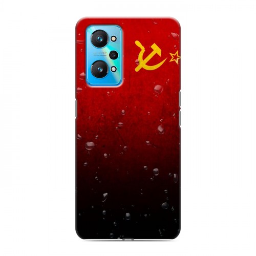 Дизайнерский силиконовый чехол для Realme GT Neo 2 Флаг СССР