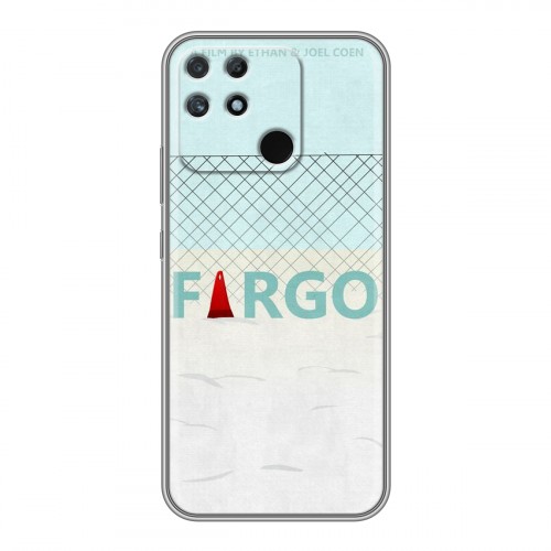 Дизайнерский пластиковый чехол для Realme Narzo 50A Фарго