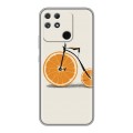 Дизайнерский силиконовый чехол для Realme Narzo 50A Апельсины