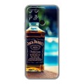 Дизайнерский силиконовый чехол для Realme Narzo 50A Jack Daniels