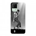 Дизайнерский силиконовый с усиленными углами чехол для Realme Narzo 50i Майкл Джексон