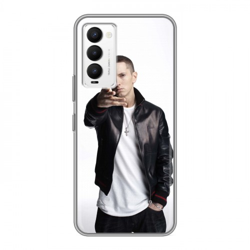 Дизайнерский силиконовый чехол для Tecno Camon 18 Eminem