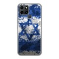 Дизайнерский силиконовый с усиленными углами чехол для Infinix Smart 6 Флаг Израиля