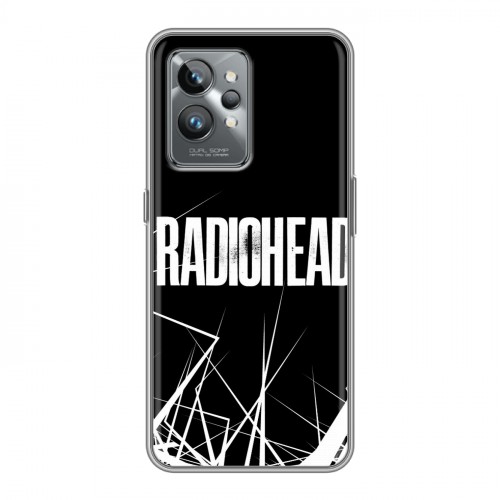 Дизайнерский силиконовый с усиленными углами чехол для Realme GT2 Pro RadioHead