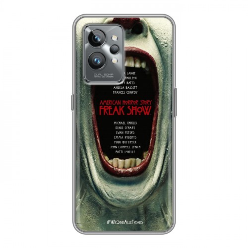 Дизайнерский силиконовый с усиленными углами чехол для Realme GT2 Pro Американская история ужасов