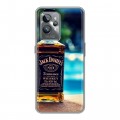Дизайнерский силиконовый с усиленными углами чехол для Realme GT2 Pro Jack Daniels
