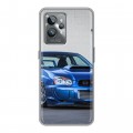 Дизайнерский силиконовый с усиленными углами чехол для Realme GT2 Pro Subaru