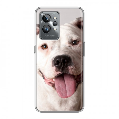 Дизайнерский силиконовый с усиленными углами чехол для Realme GT2 Pro Собаки