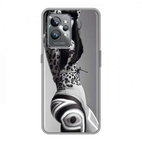 Дизайнерский силиконовый с усиленными углами чехол для Realme GT2 Pro Ники Минаж