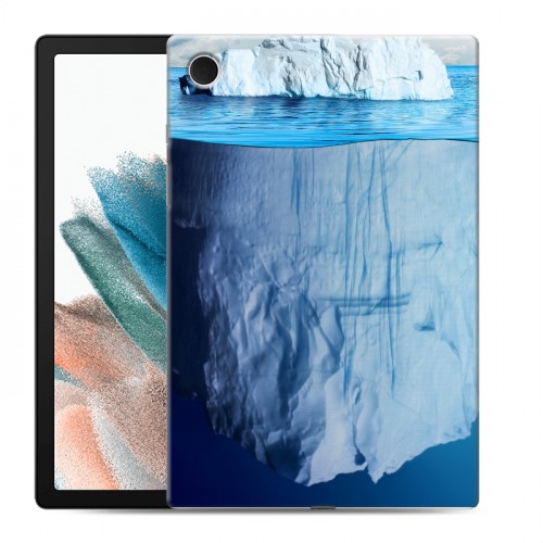 Дизайнерский силиконовый чехол для Samsung Galaxy Tab A8 10.5 (2021) Льды