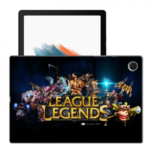 Дизайнерский силиконовый чехол для Samsung Galaxy Tab A8 10.5 (2021) League of Legends