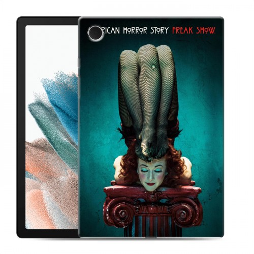 Дизайнерский силиконовый чехол для Samsung Galaxy Tab A8 10.5 (2021) Американская История Ужасов