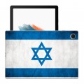 Дизайнерский силиконовый чехол для Samsung Galaxy Tab A8 10.5 (2021) флаг Израиля