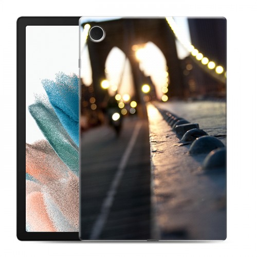 Дизайнерский силиконовый чехол для Samsung Galaxy Tab A8 10.5 (2021) Нью-Йорк