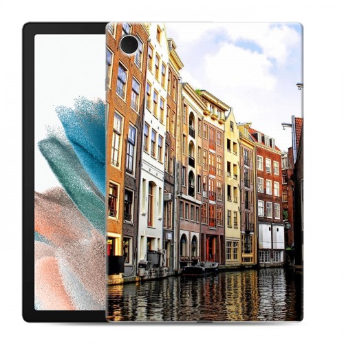 Дизайнерский силиконовый чехол для Samsung Galaxy Tab A8 10.5 (2021) амстердам