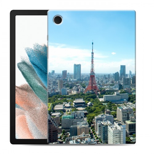 Дизайнерский силиконовый чехол для Samsung Galaxy Tab A8 10.5 (2021) Токио