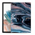 Дизайнерский силиконовый чехол для Samsung Galaxy Tab A8 10.5 (2021) Мраморные узоры