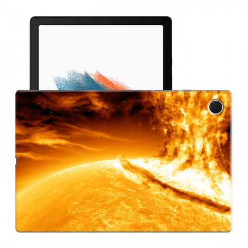 Дизайнерский силиконовый чехол для Samsung Galaxy Tab A8 10.5 (2021) Солнце